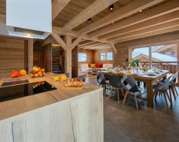 Chalet pour 14 (13 adultes max), jacuzzi et sauna