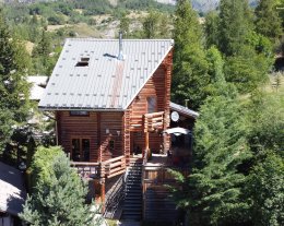 Le chalet en rondins