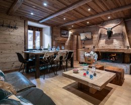 Appartement La Clusaz pour 8 – home cinéma
