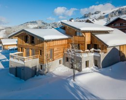 Séjour sur les pistes avec jardin