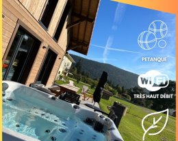 COCOTTE - 10 pers - jacuzzi/pétanque/baby-foot - XONRUPT LONGEMER