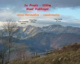 T3 meublé, La Preste, 1130m, Pyrénées Orientales