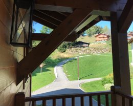 T5 dans Chalet de Grand Standing bois (piscine couverte chauffée, garage couvert)