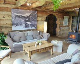 Les Artigues d'en haut, chalet de charme en rondins naturels