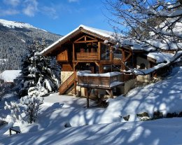 Superbe Chalet 4* -  5 Chambres - au pied du Mont-Blanc  avec Sauna - Jardin
