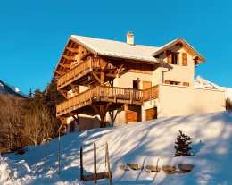 Chalet Takayama **** Monêtier les Bains / Sauna-Hammam - Vue Parc National Ecrins