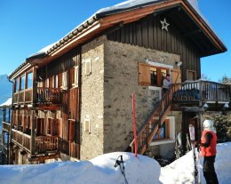 LES ARCS 1600 9 pers, 101m2, 4ch, 5 cristaux Paradiski 2024-2029, grand confort, 50m piste bleue, Grand balcon sud, vue magnifique,