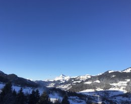 Megève Rochebrune - vue et exposition magnifiques