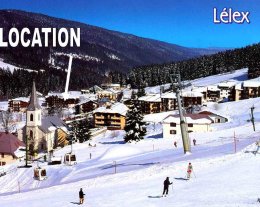 LELEX MONTS-JURA: 3 Pièces DUPLEX 45m² 5 PERS à 200m des PISTES