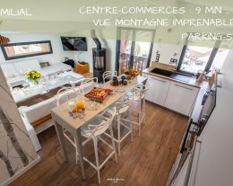 Chalet HYGGE Saint-Lary - Centre / Gîte Cocoon / *** 5D /  3 Chbres  / 4 pièces - 65m²  / 8 pers/ Spa - Vue Imprenable- Accueil Vélo - Parking sécurisé avec Bornes rech VE