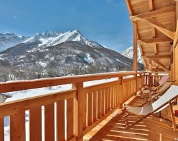 Chalet Cosy Serre Chevalier Le Flocon 1500 Location à la semaine uniquement